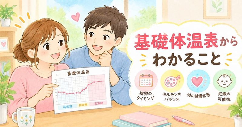 基礎体温表からわかること