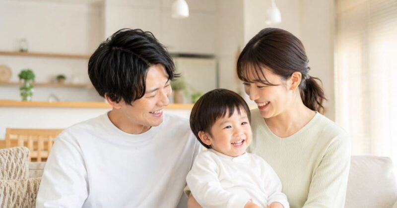 温かな家族のひととき
