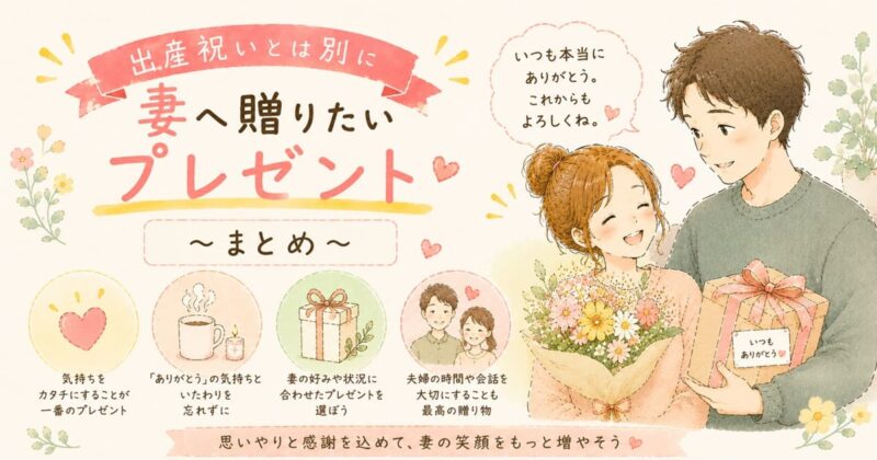 妻への愛を込めた贈り物